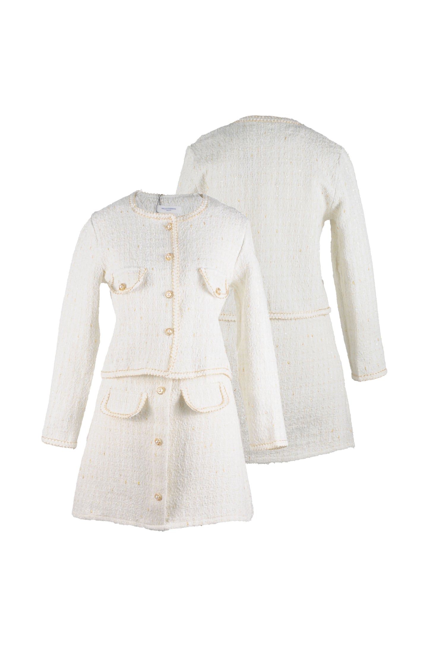 Bowie Blazer and Skirt Set