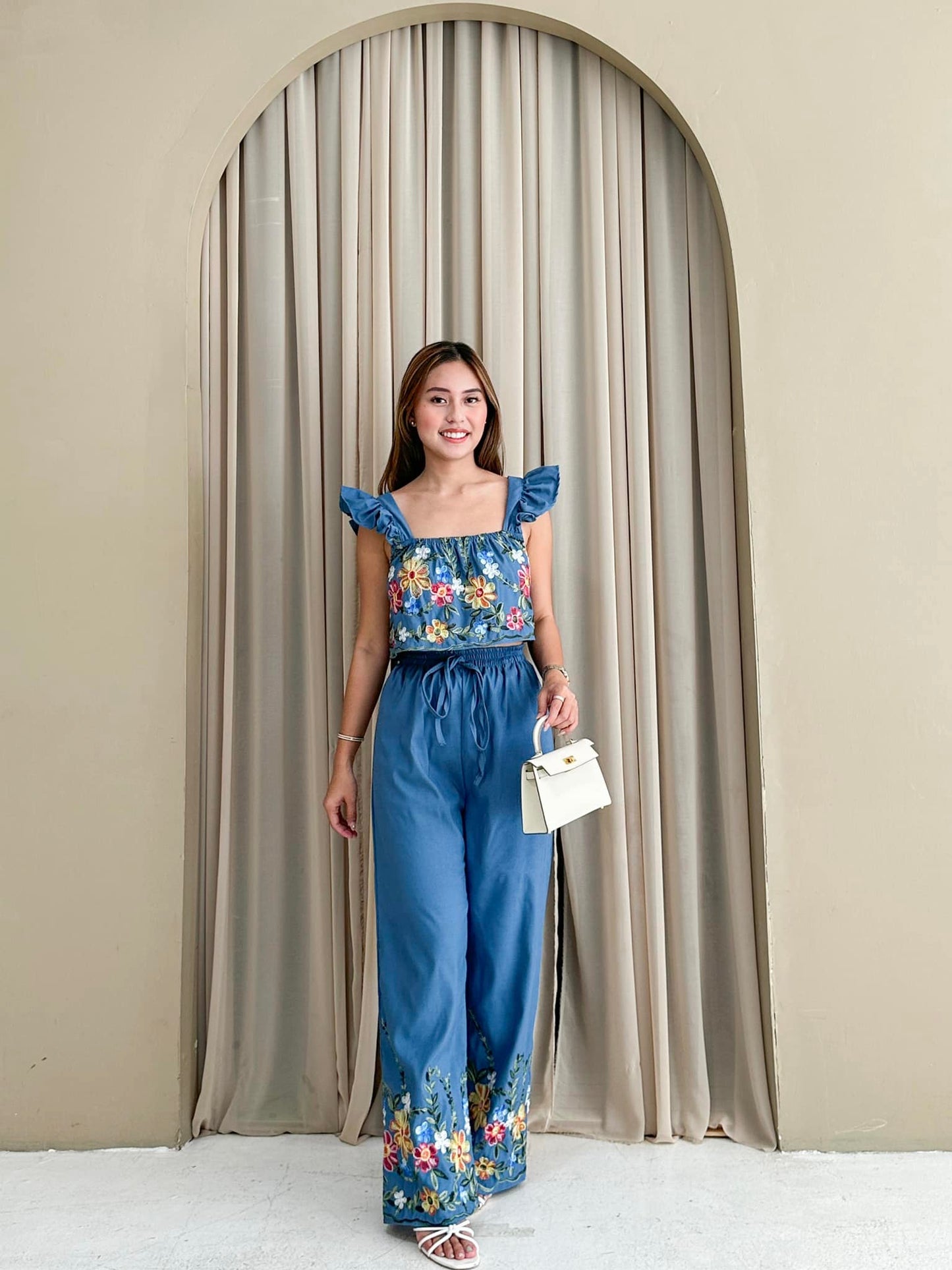 Lucille Top and Pants Set