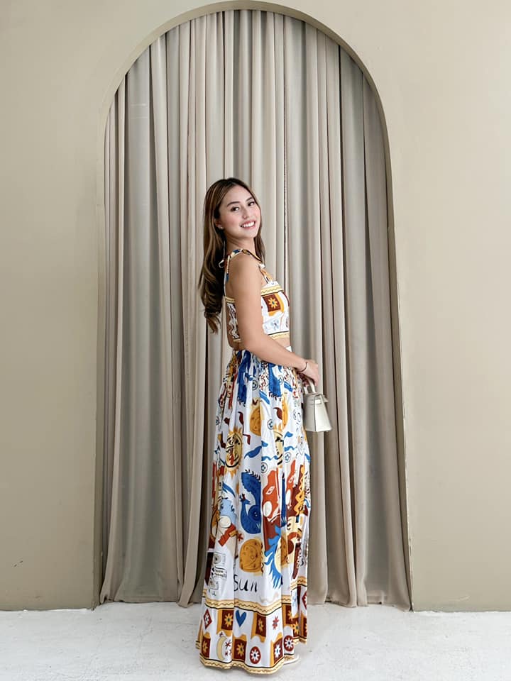 Vanessa Summer Top and Skirt Set