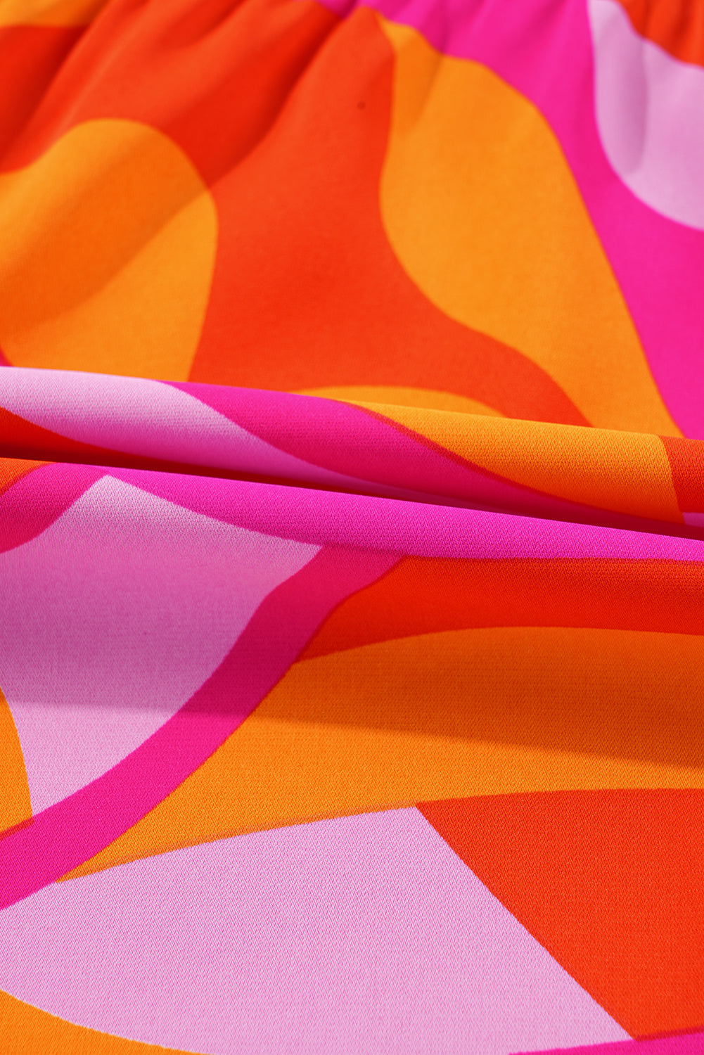 Belle Abstract Print Maxi Dress