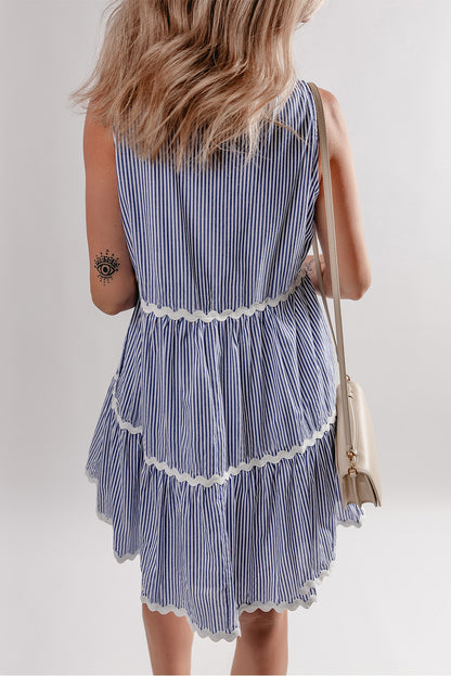 Kristy Stripe Mini/Midi Dress