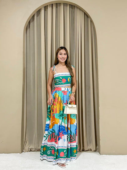 Vanessa Summer Top and Skirt Set